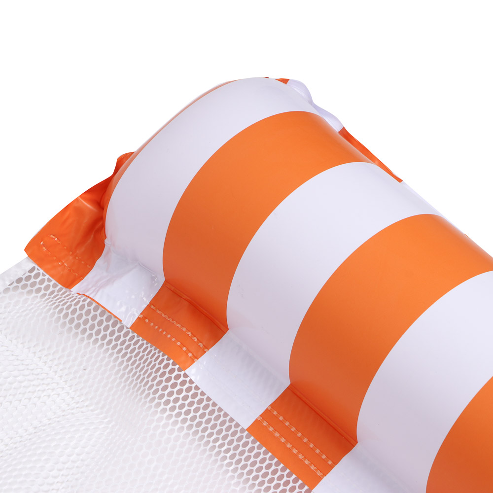 Гамак надувной для плавания "Яркое лето", тм BY SPORT, 125х69 см, ПВХ, 0.18мм, 3 цвета, арт.№ 130-024