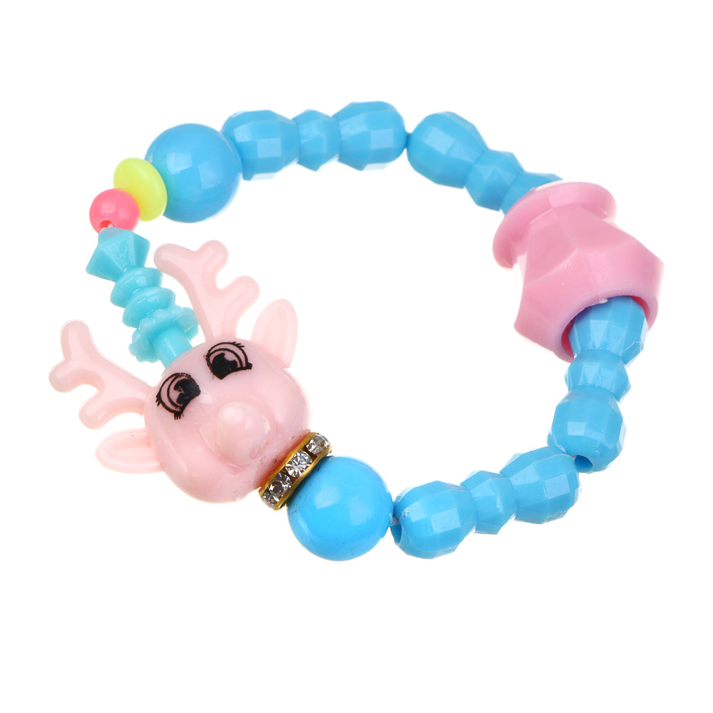 ИГРОЛЕНД Игрушка-сюрприз "Весёлые бусины", 3в1, PP, 10x9см, 8 видов, арт.№ 295-261