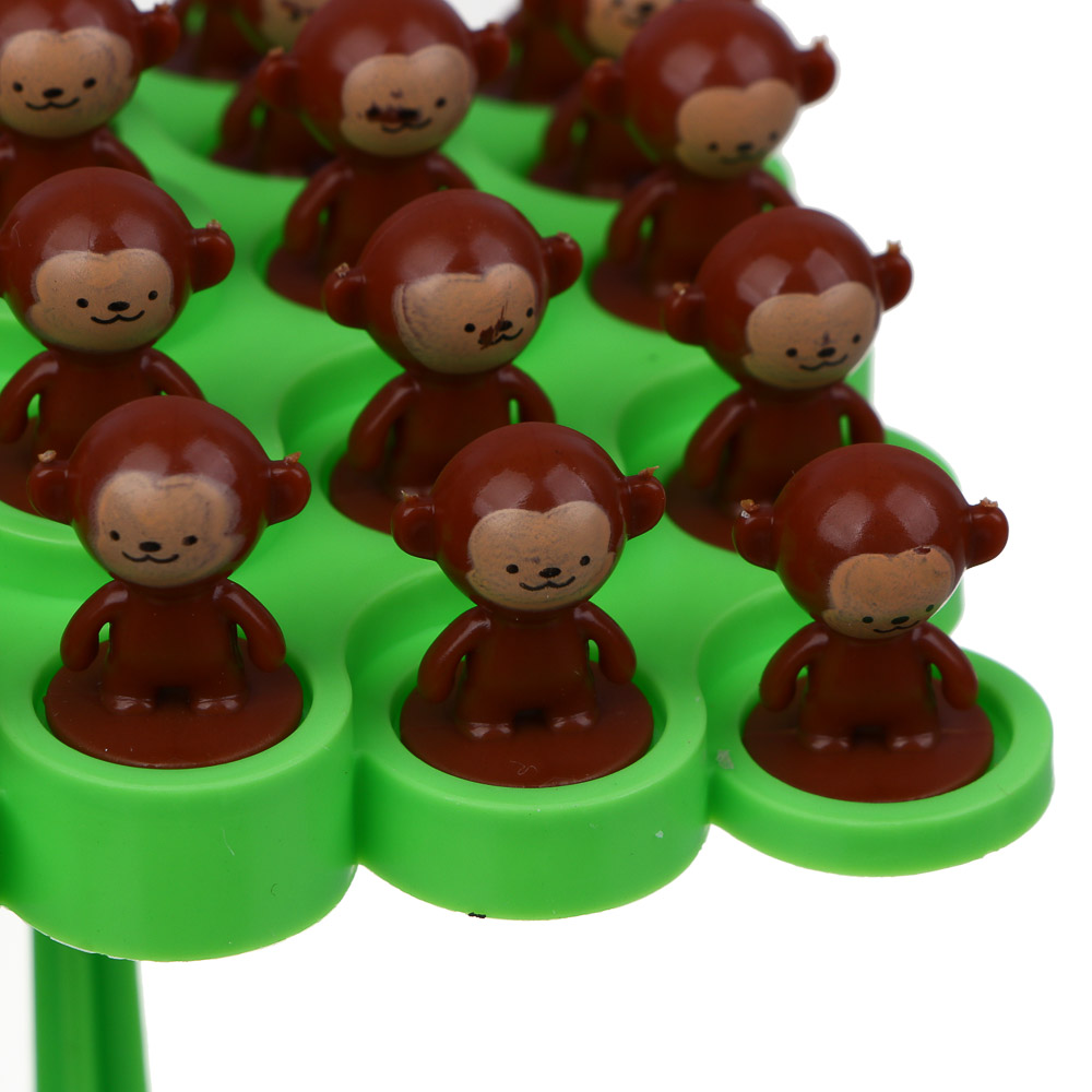 ИГРОЛЕНД Мини игра на равновесие "Веселые обезьянки", 13х22х3см, PP, 2 дизайна, арт.№ 896-072