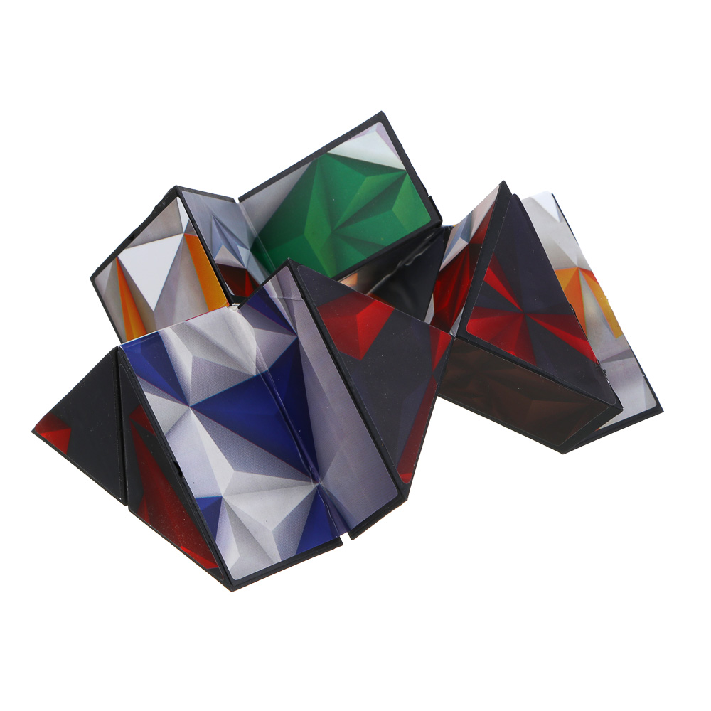 ИГРОЛЕНД Головоломка 3Д "Магнитный куб", PP, 6х6см, 3 дизайна, арт.№ 214-089