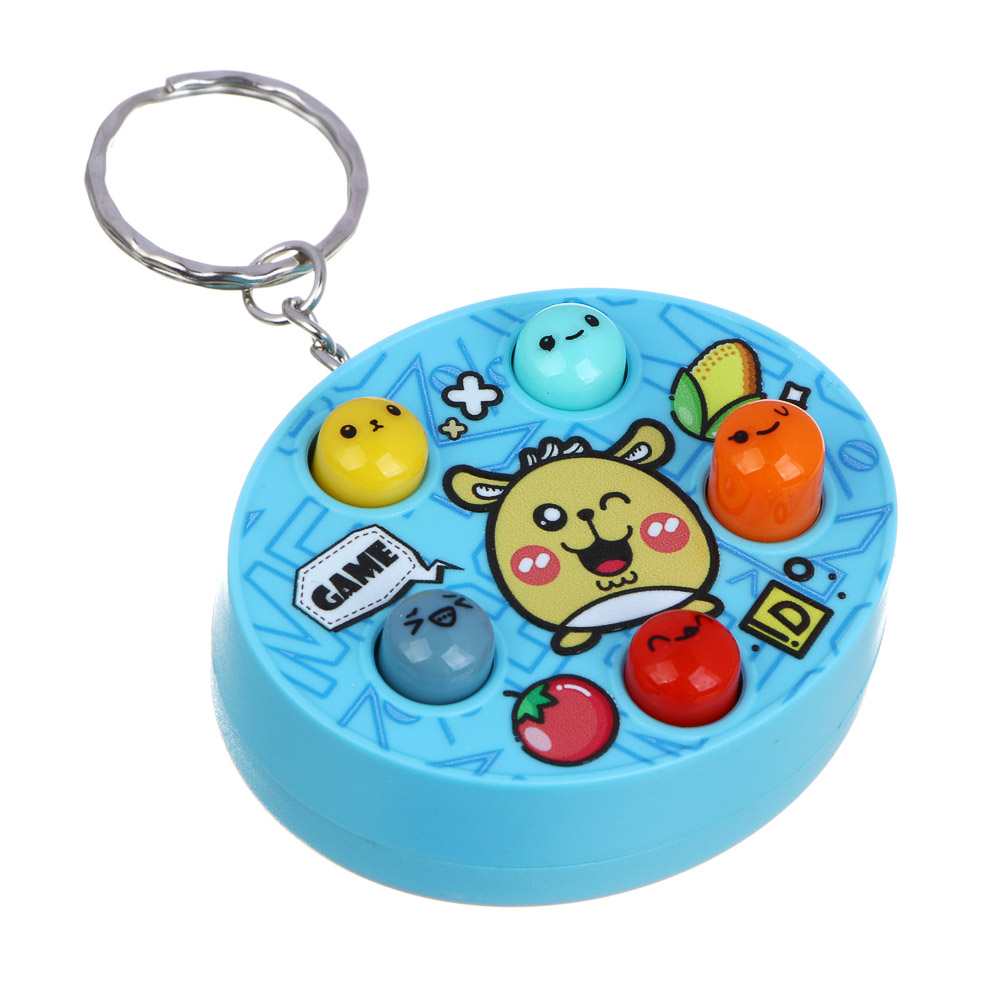 ИГРОЛЕНД Игрушка антистресс "Нажми на меня", PS, 14х9,5см, 4 дизайна, арт.№ 274-277