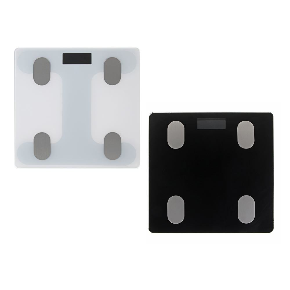 LEBEN Весы напольные, диагностические, до180 кг, от 2хAAA, стекло, чёрный, арт.№ 252-096