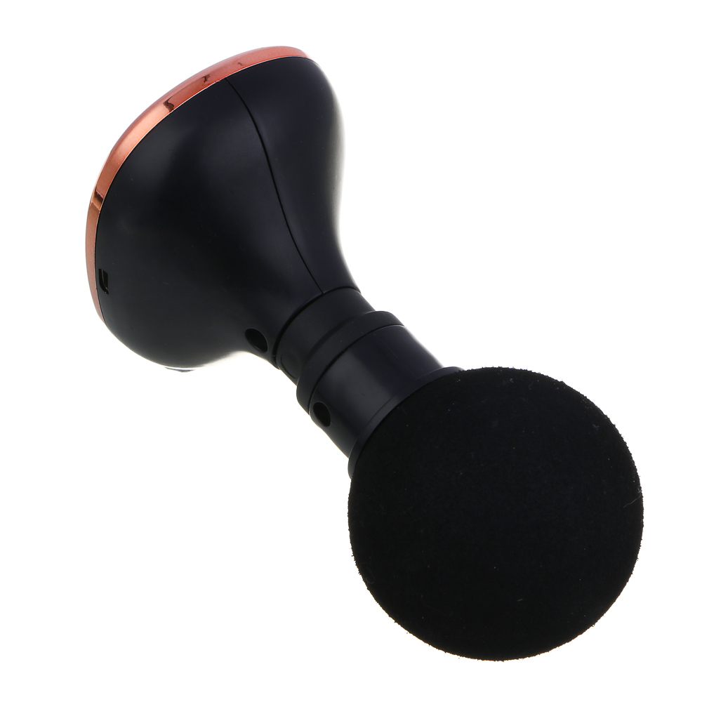 LEBEN Массажёр перкуссионный, 5 режимов, чёрный, 500 мА/ч, сила удара до 10кг, арт.№ 263-019