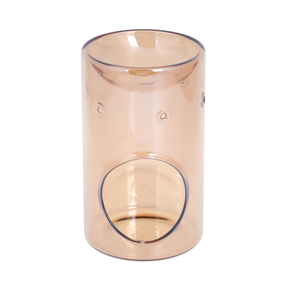 Аромалампа стеклянная, 9x9x14,5 см, 2 цвета, арт.№ 471-026