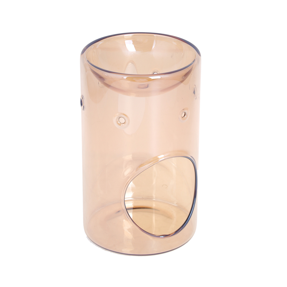 Аромалампа стеклянная, 9x9x14,5 см, 2 цвета, арт.№ 471-026