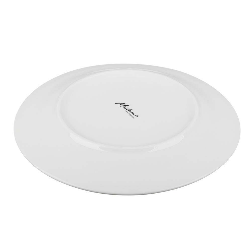 Набор столовой посуды 16 предметов MILLIMI Сонет, 4 тарелки 26 см, 4 тарелки 22 см, 4 салатника 15 см, 4 кружки 350 мл, фарфор, арт.№ 816-036