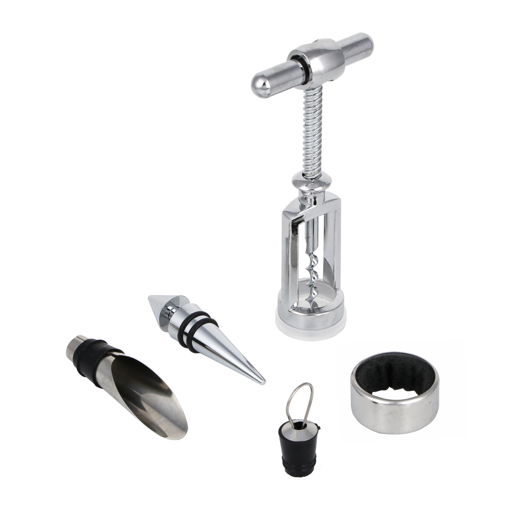 Набор для вина, 4пр., 22х12х4,3см, нерж.сталь, арт.№ 884-001