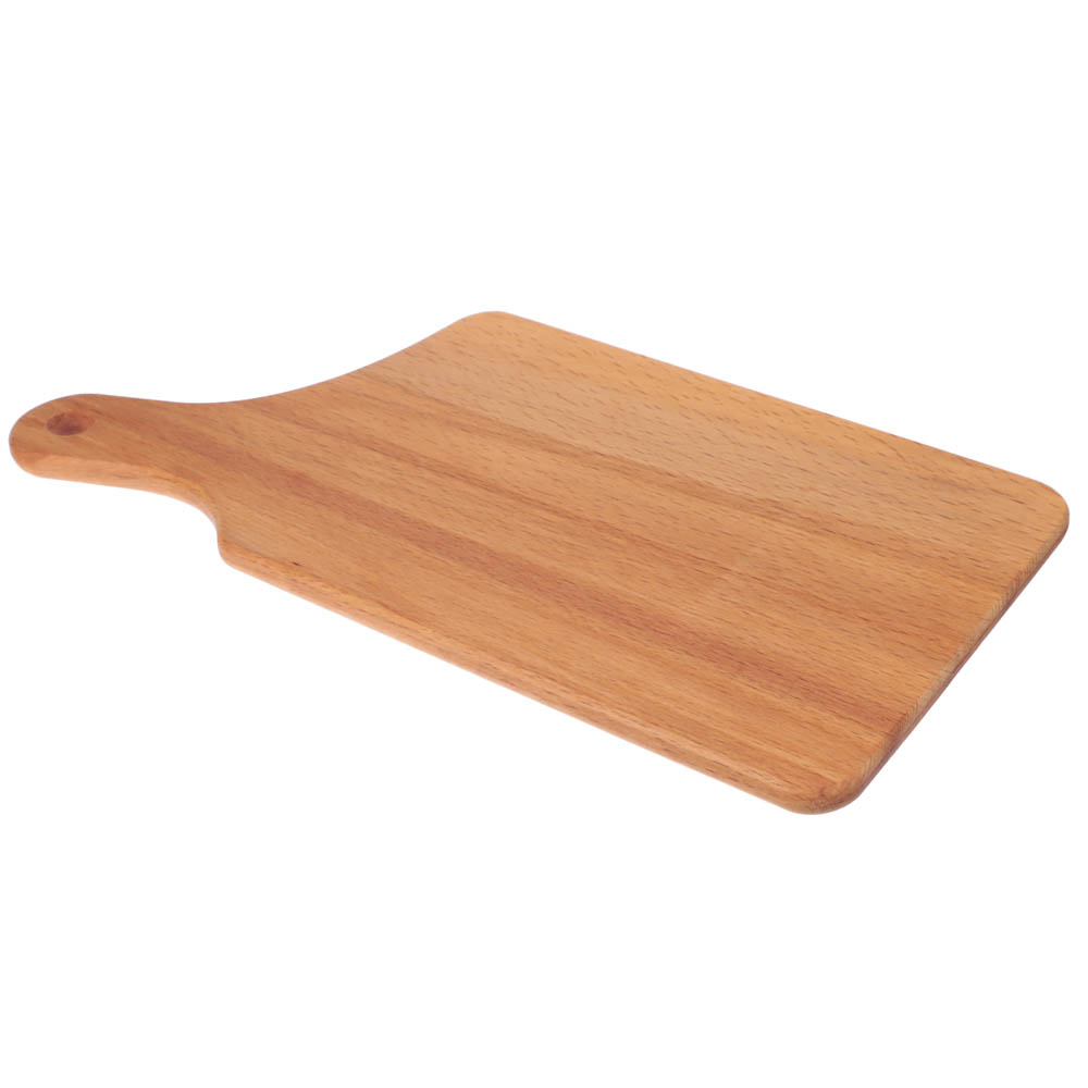 BY COLLECTION Доска разделочная с ручкой бук 18х35х1,2см, арт.№ 851-206