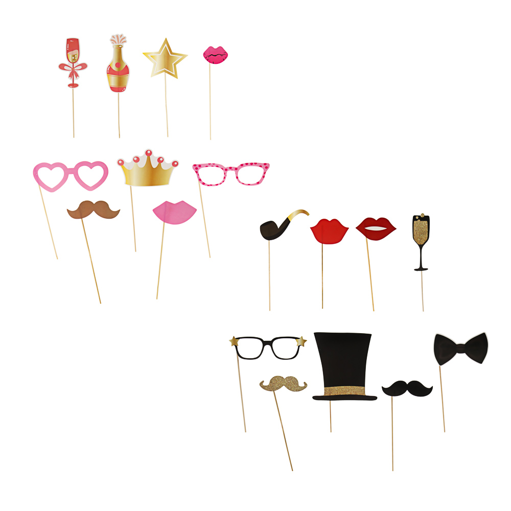 Набор для фотосессии тм Fntastic, бумага, бамбук, 9 шт, 2 дизайна, арт.№ 585-085