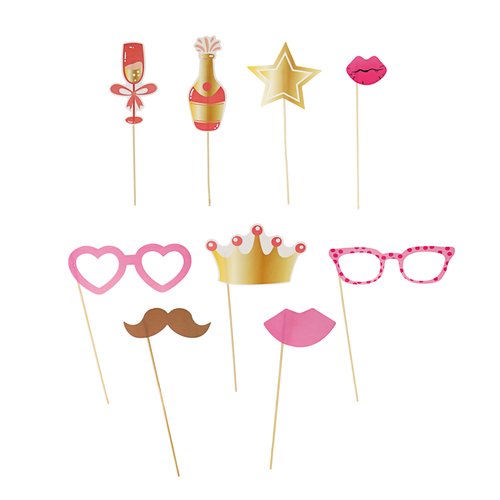 Набор для фотосессии тм Fntastic, бумага, бамбук, 9 шт, 2 дизайна, арт.№ 585-085