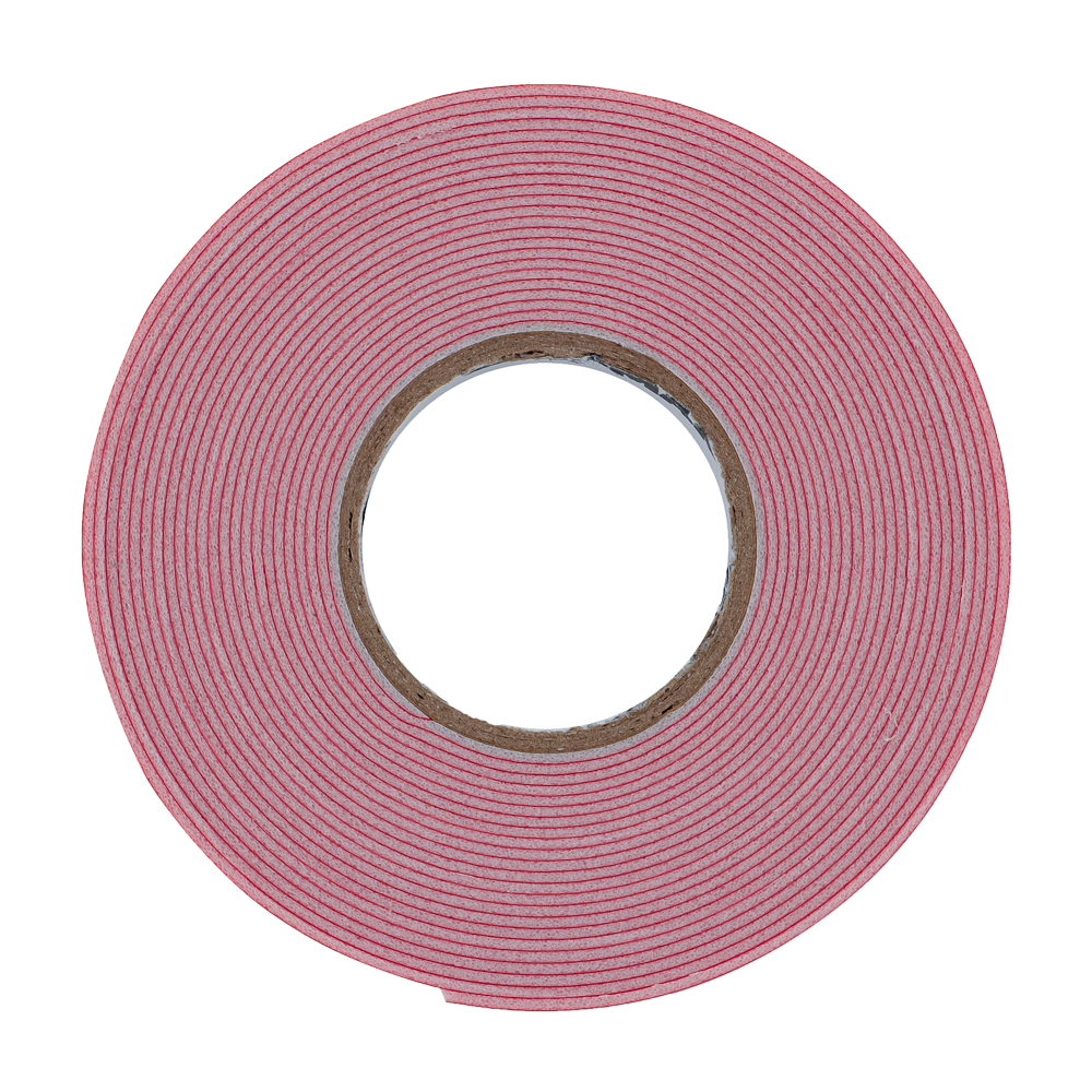 ЕРМАК Лента клеящая монтажная 2-х сторонняя, профессиональная, 12мм x 5м, арт.№ 472-027