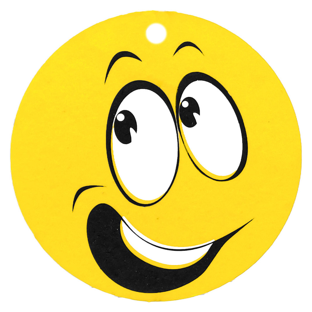 NEW GALAXY Ароматизатор бумажный "Смайл", 5 гр., дисплей 60 штук, цена за 1шт, арт.№ 794-412