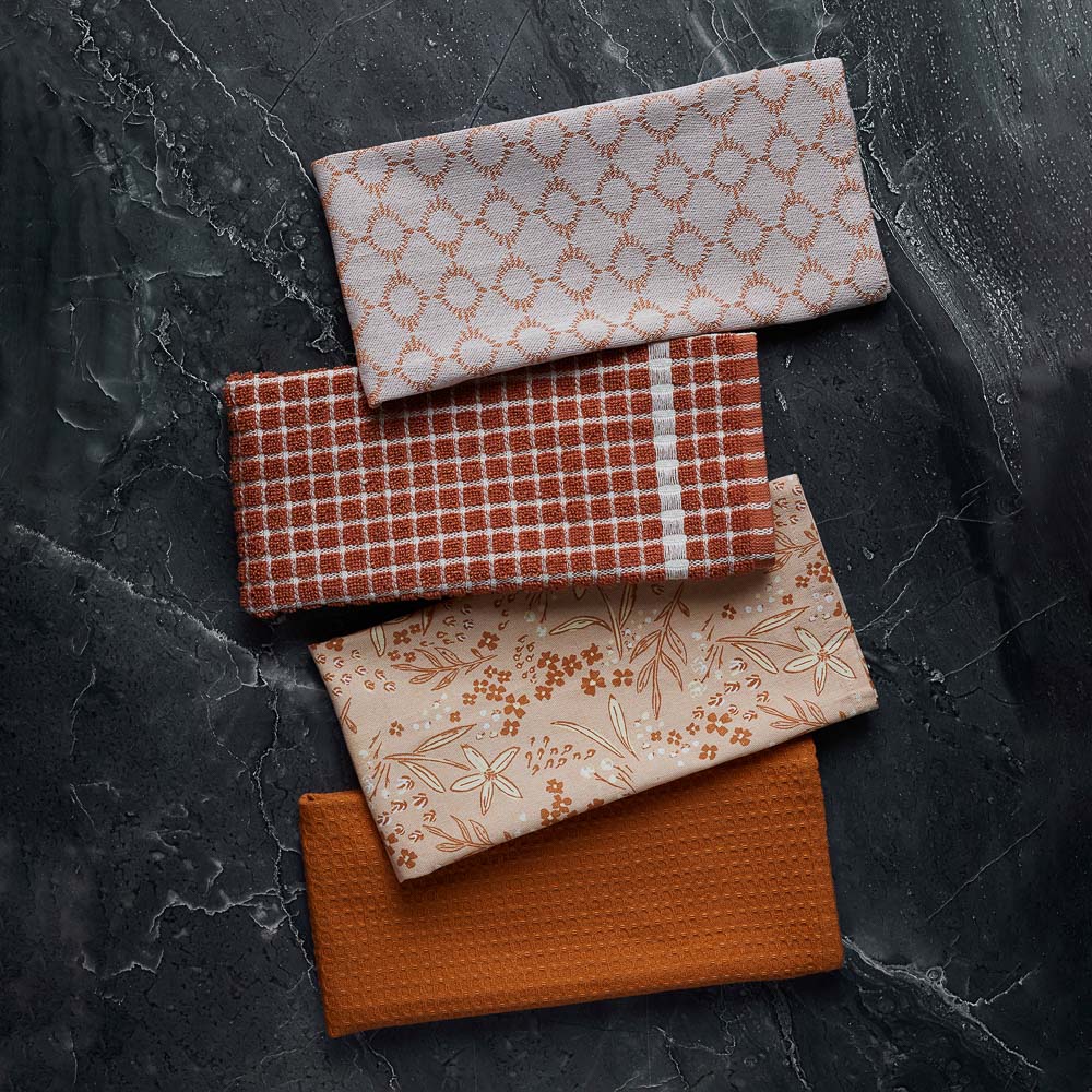 PROVANCE Карамель Полотенце кухонное вафельное, 40х60см, 100% хлопок, арт.№ 434-153