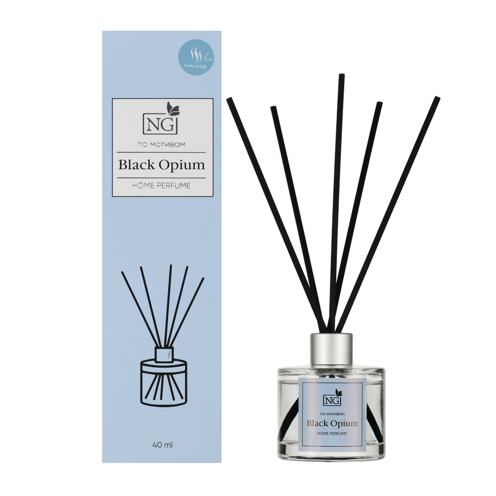 NEW GALAXY Диффузор Home Perfume, Black Opium 40мл, арт.№ 778-193