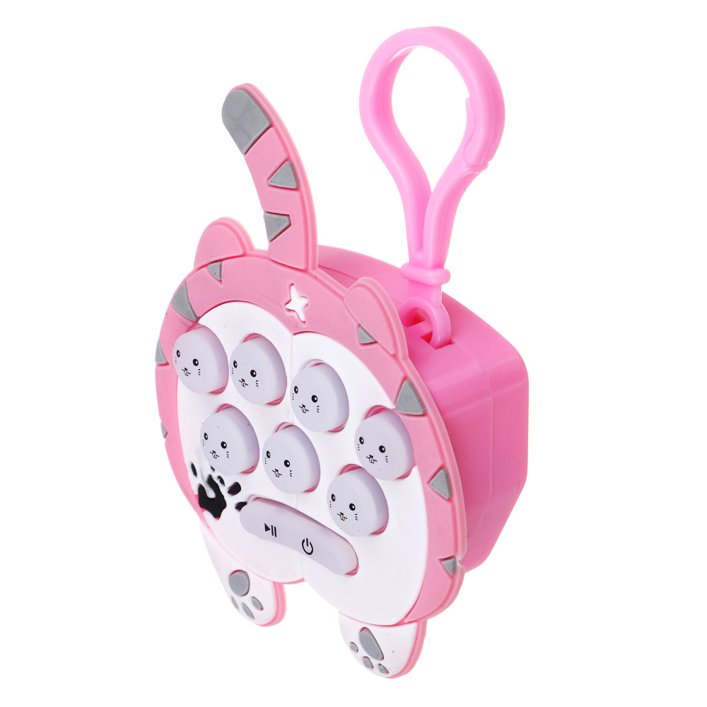 ИГРОЛЕНД Электронная головоломка "Кнопочки", 3хAG13,свет,звук,PVC,силикон,ABS, 6,2х7,5х2,2 см, 2 диз, арт.№ 214-078