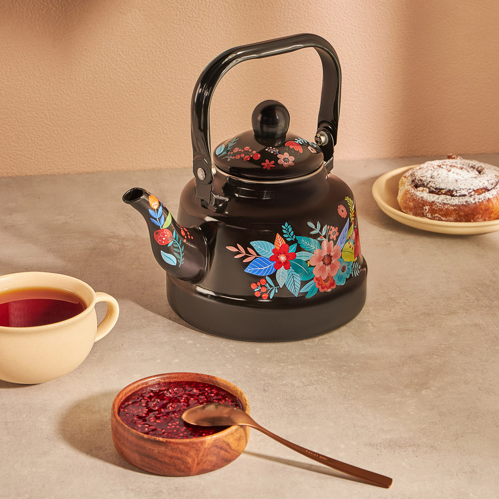 VETTA Колор Чайник эмалированный 1,7 л, индукция, арт.№ 894-004