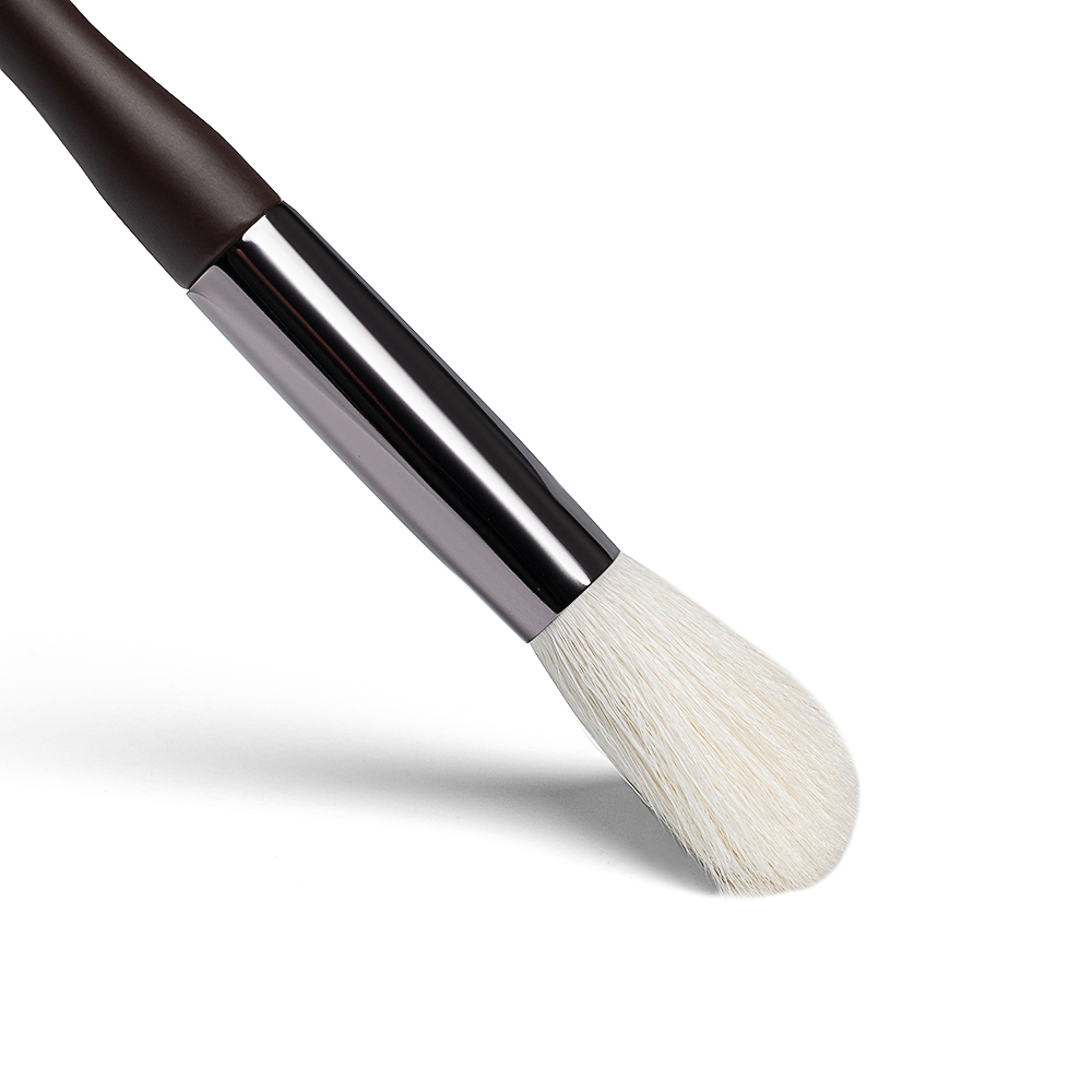 ЮНИLOOK Кисть для контура, скошенная, натуральный ворс, дерево, металл, 17,5см, арт.№ 357-274