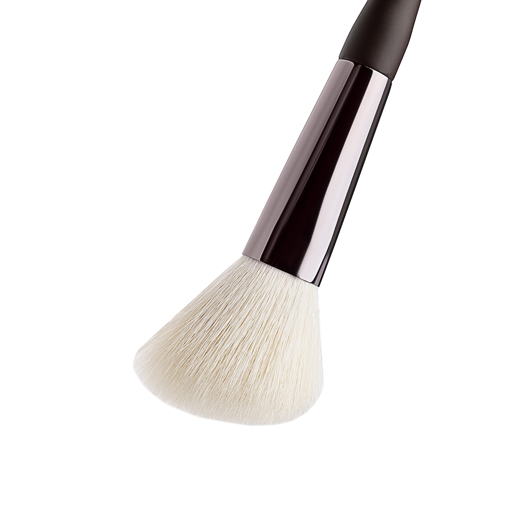 ЮНИLOOK Кисть для контура, скошенная, натуральный ворс, дерево, металл, 17,5см, арт.№ 357-274