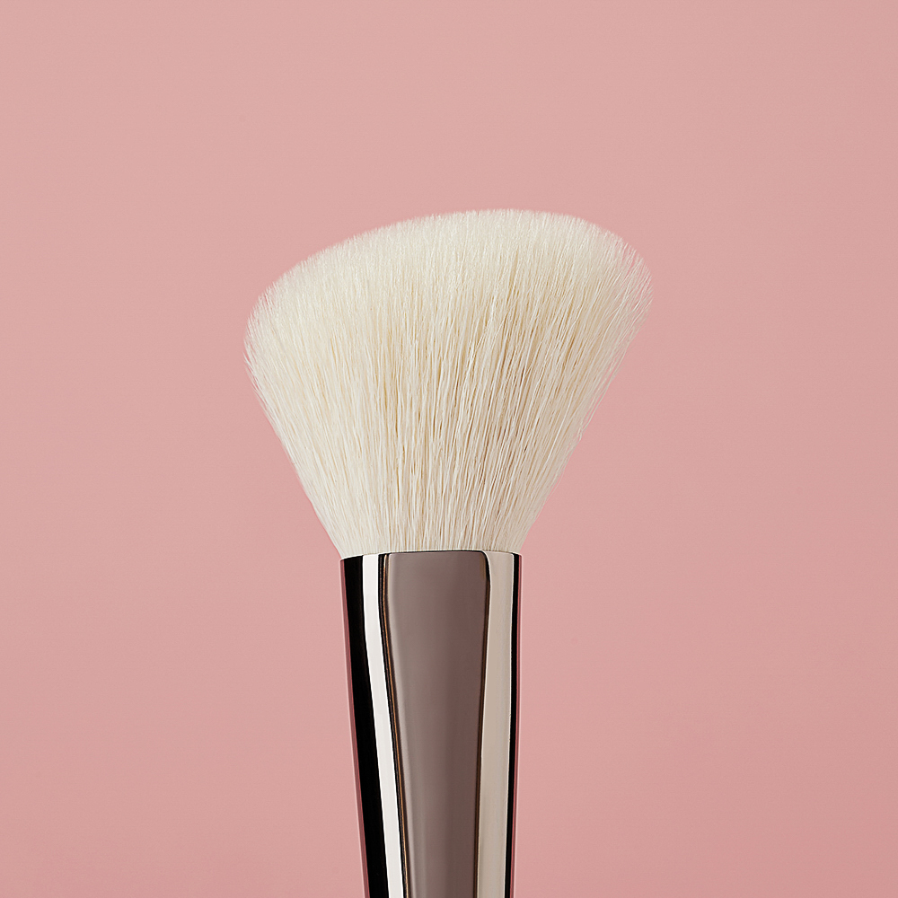 ЮНИLOOK Кисть для контура, скошенная, натуральный ворс, дерево, металл, 17,5см, арт.№ 357-274