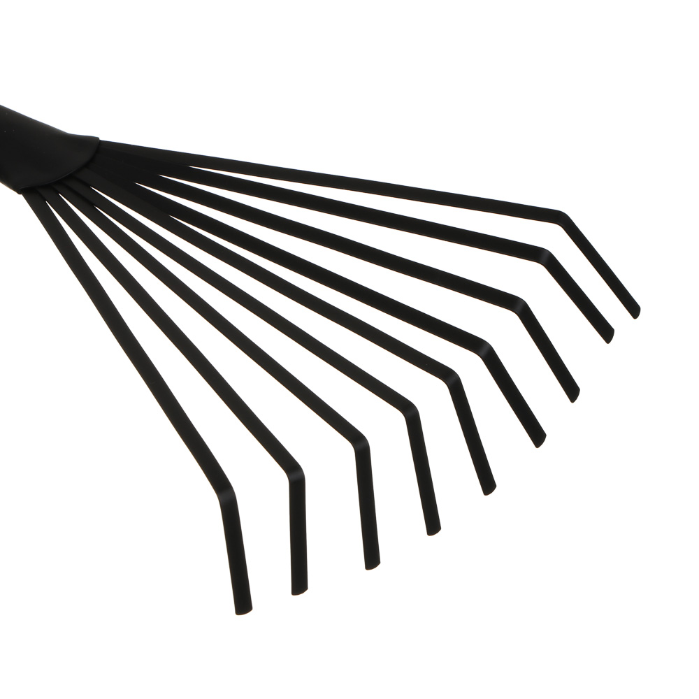 INBLOOM Грабли веерные, 9 зубьев, 37.5х15см, PP, металл, арт.№ 181-009