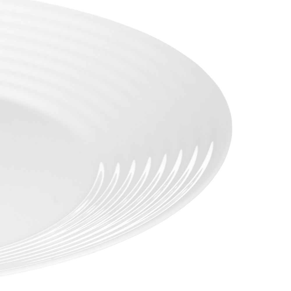 MILLIMI Бароло Тарелка подстановочная 26,6см белая опаловое стекло, арт.№ 818-364