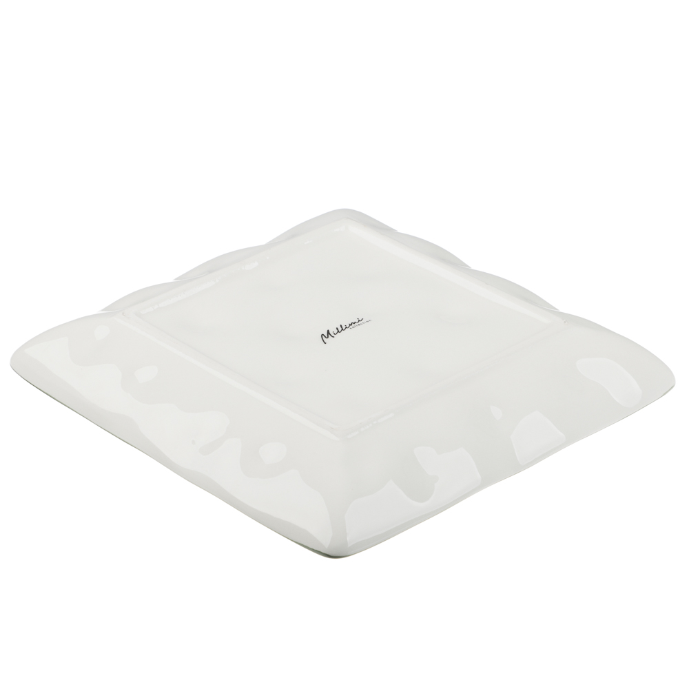 MILLIMI Земляника Блюдо квадратное, 22х22х3см, керамика, арт.№ 824-195