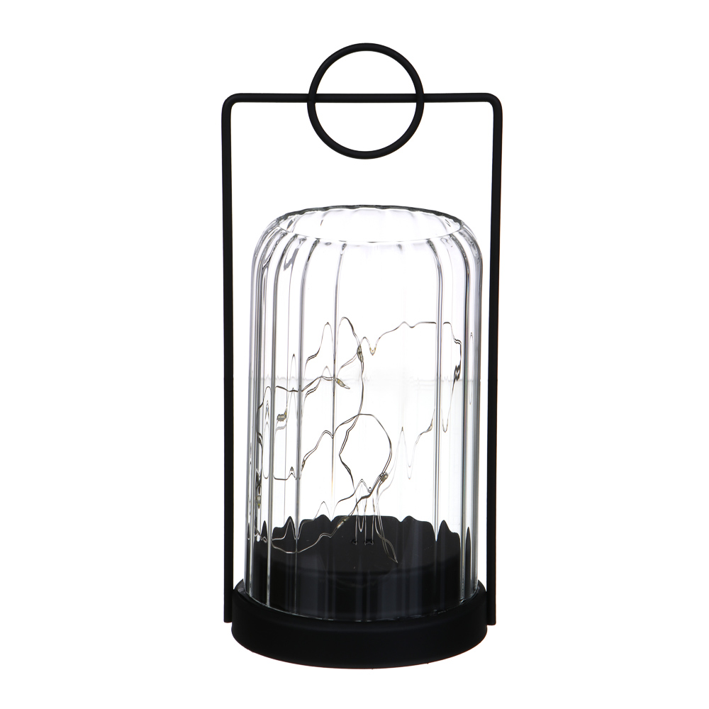 Светильник LED, 11х25 см, металл, стекло, 3xAA, арт.№ 695-039