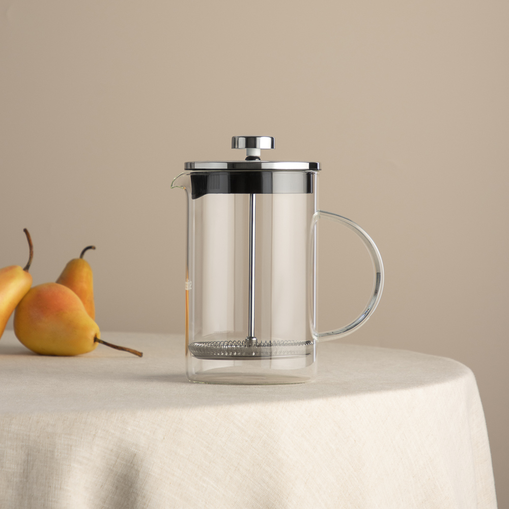 SATOSHI Тэмму Френч-пресс 800мл, жаропрочное стекло, арт.№ 850-186