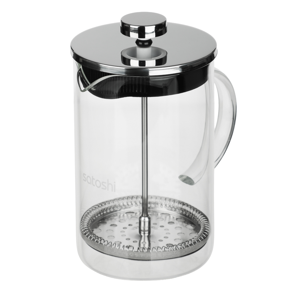 SATOSHI Тэмму Френч-пресс 800мл, жаропрочное стекло, арт.№ 850-186