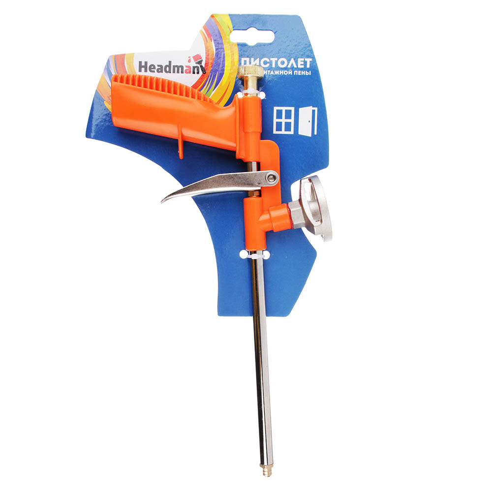 HEADMAN / ЕРМАК Пистолет для монтажной пены пластик, арт.№ 641-153