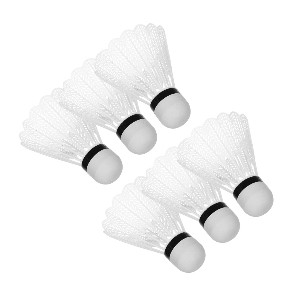 Воланы для бадминтона, тм BY SPORT, набор 6шт, в тубе, ПВХ, арт.№ 136-005