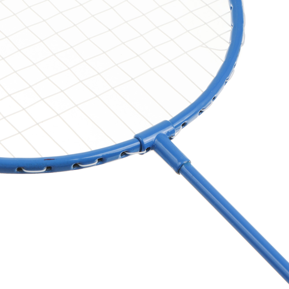 Набор для бадминтона, тм BY SPORT, 2 ракетки, 1 волан, в сетке, металл, пластик, арт.№ 136-007