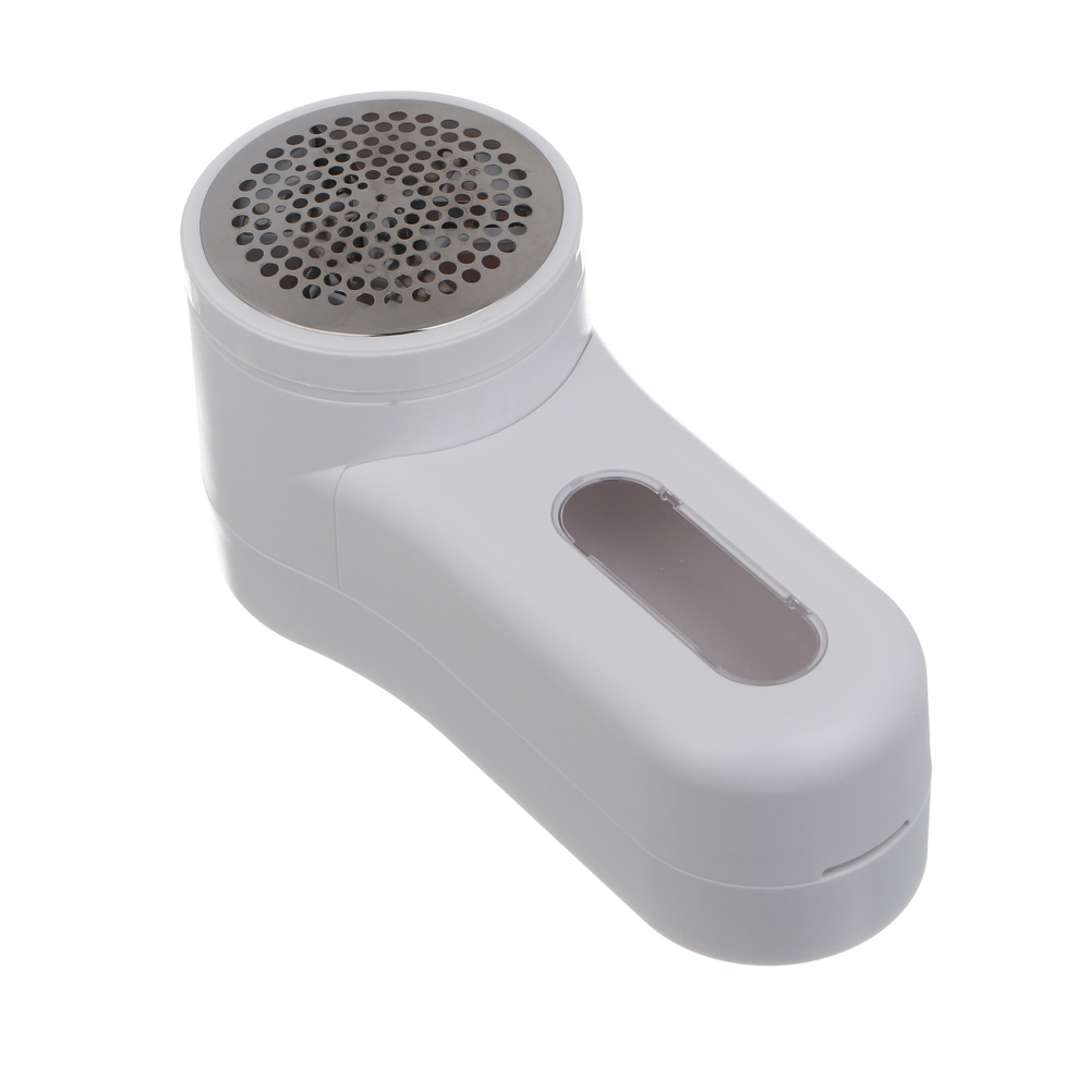 LEBEN Машинка от катышков, от 2xАА не в компл., съёмный контейнер, белая, арт.№ 248-050