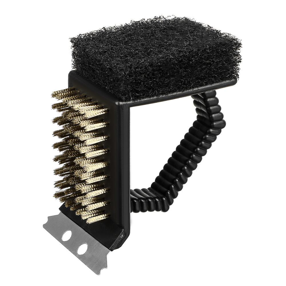 Щетка для чистки мангала 3 в 1 тм GRILLBOOM, арт.№ 101-014