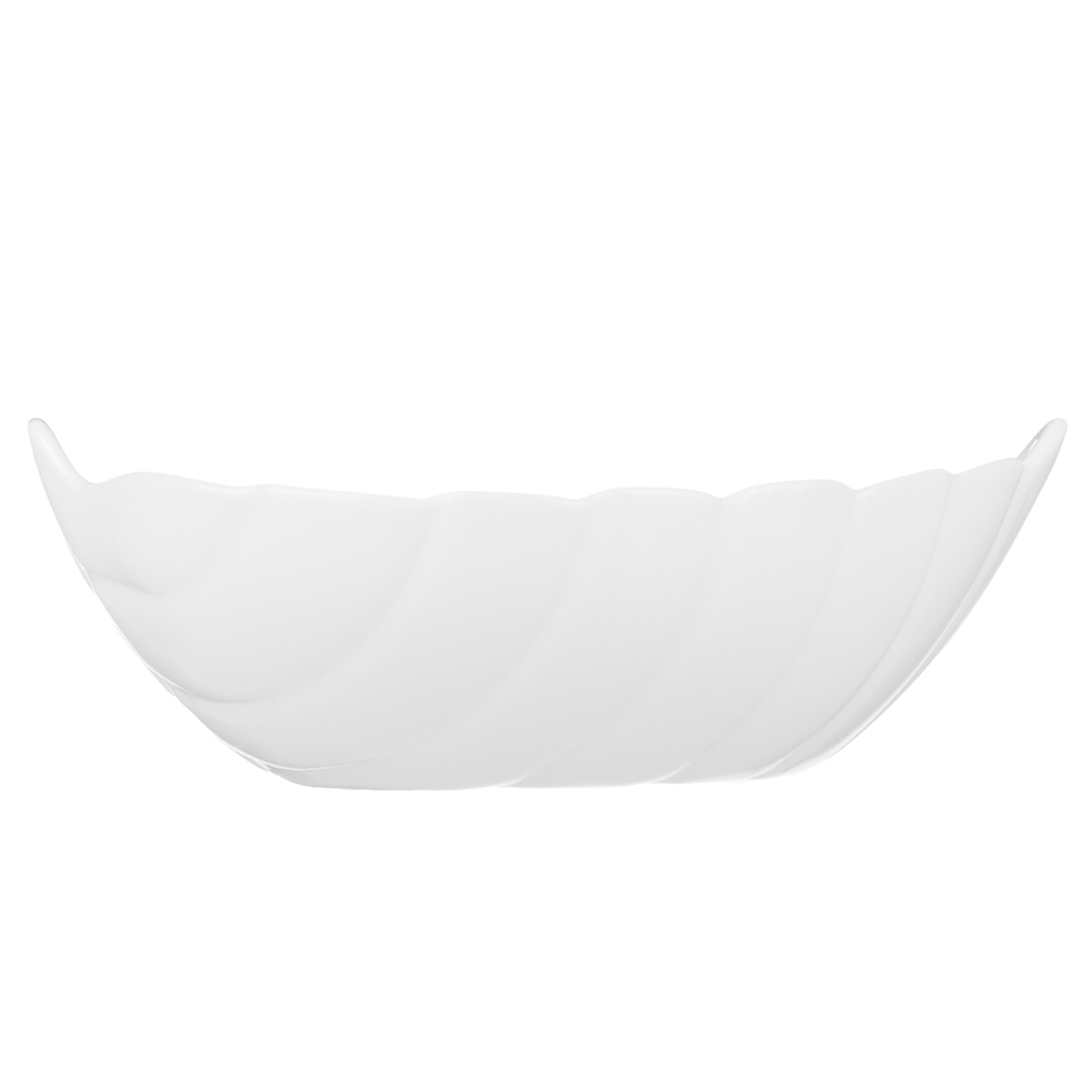 MILLIMI Листья Салатник, опаловое стекло, 14см, арт.№ 818-077