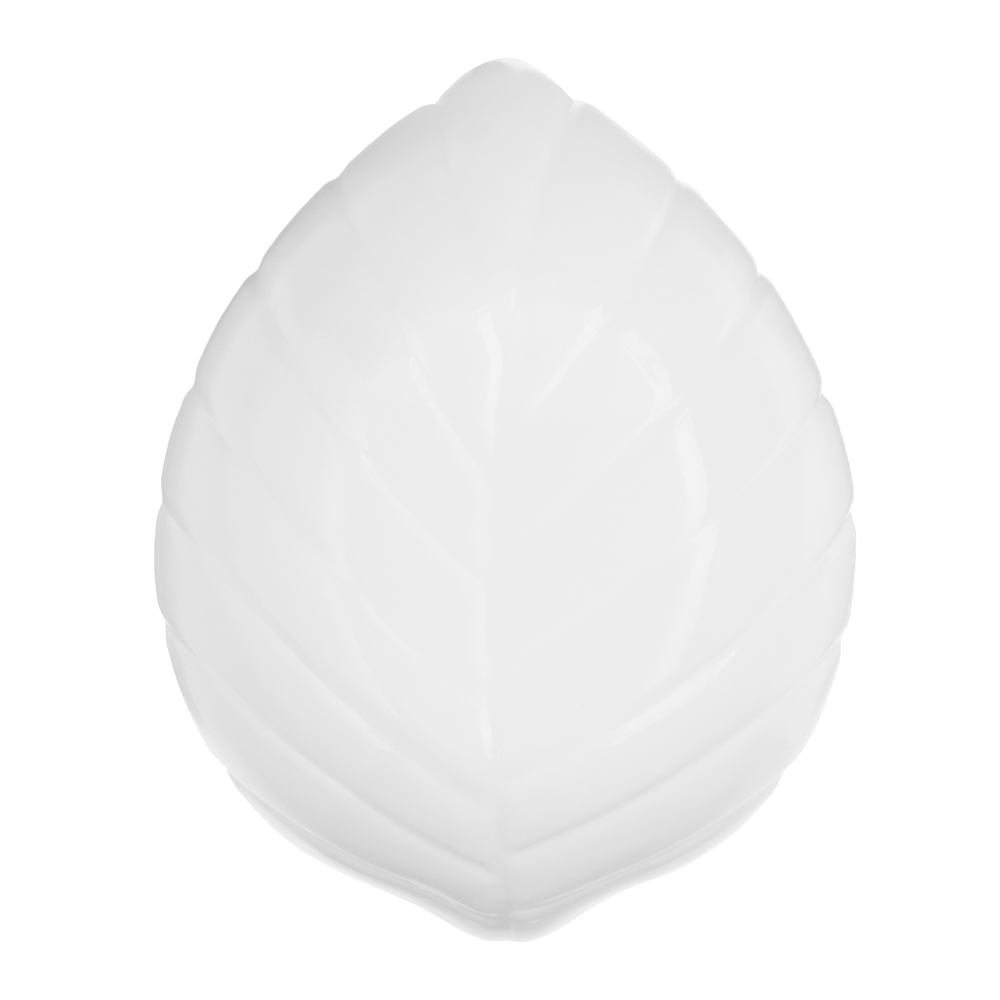 MILLIMI Листья Салатник, опаловое стекло, 14см, арт.№ 818-077