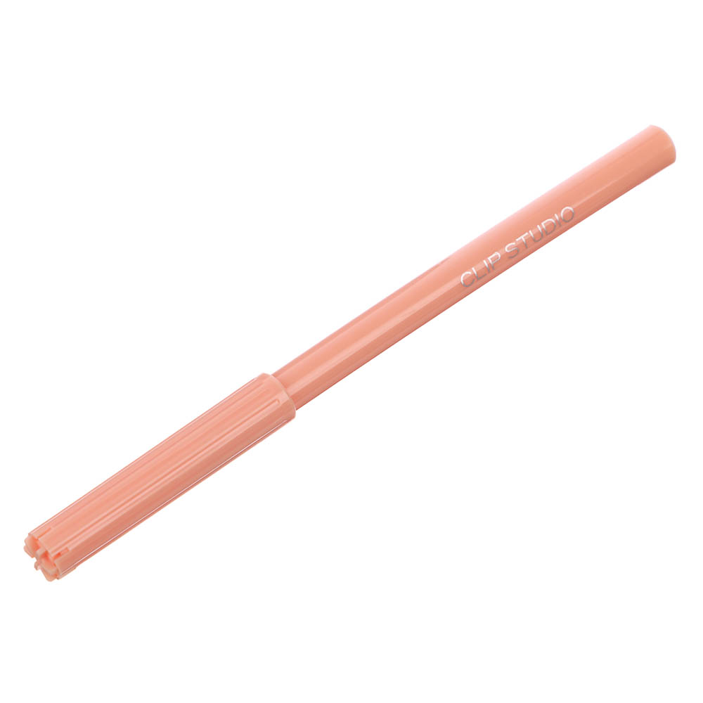 Фломастеры 6цв. ClipStudio с цветным вент.колпачком, 2 вида, ПВХ пенал с подвесом, арт.№ 256-284