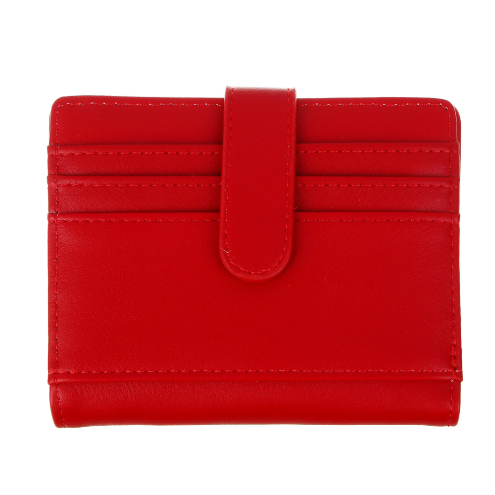 ЮL Мальветта Кошелек-кардхолдер с отделением для купюр на кнопке, полиуретан, 11,8х9,5х2, 5см, 2 цвета, КЖ24-13, арт.№ 303-028