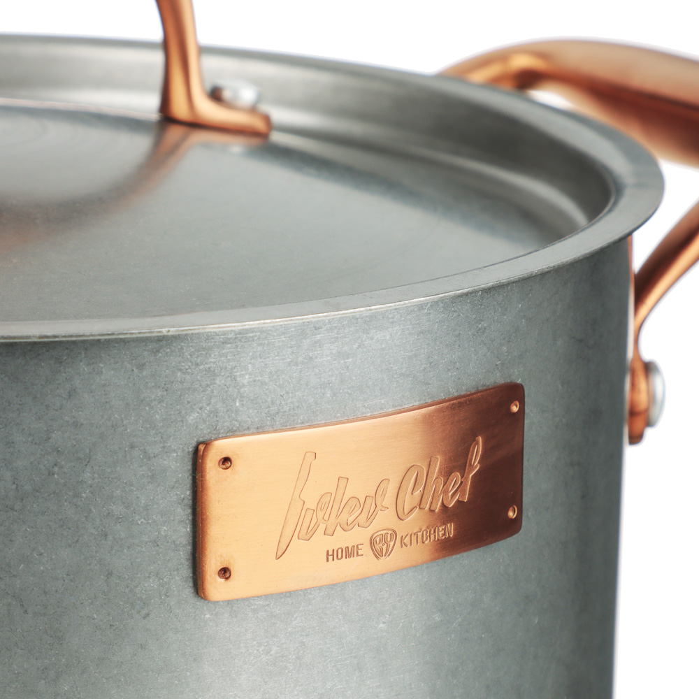 Ivlev Chef Ladoga Кастрюля 20х12,5см 3,8л, с нерж. крышкой, индукция, нерж.сталь 18/10, арт.№ 822-255