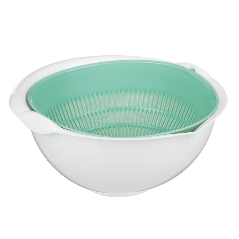 Дуршлаг с миской 2л, пластик, арт.№ 861-481