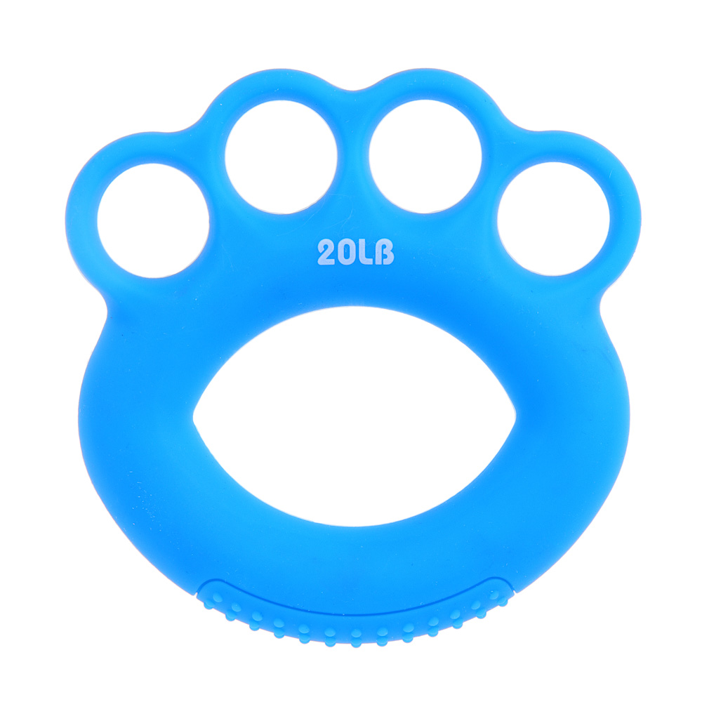 SILAPRO Эспандер кистевой, 20 LB, 10x10см, силикон, голубой, арт.№ 197-004