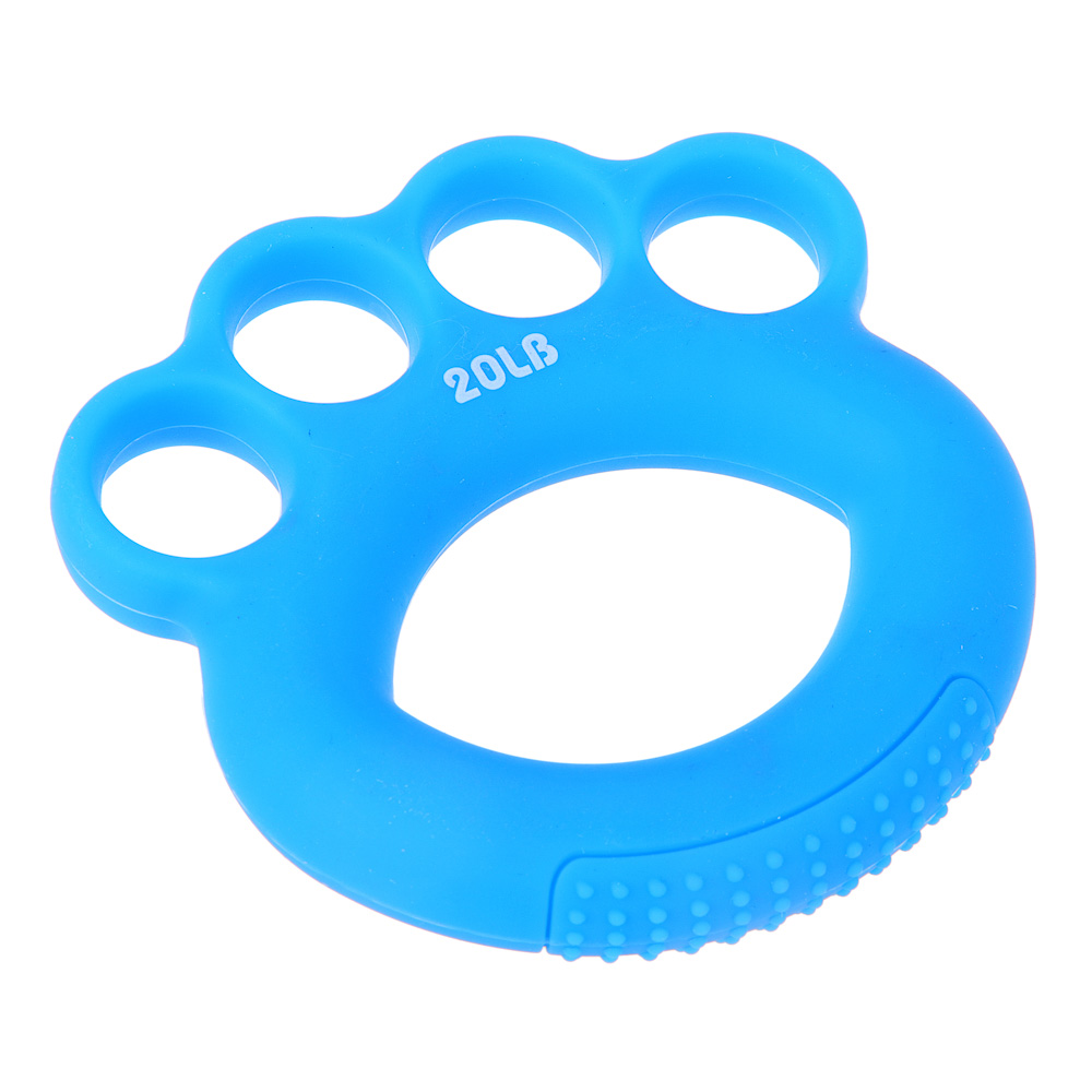 SILAPRO Эспандер кистевой, 20 LB, 10x10см, силикон, голубой, арт.№ 197-004