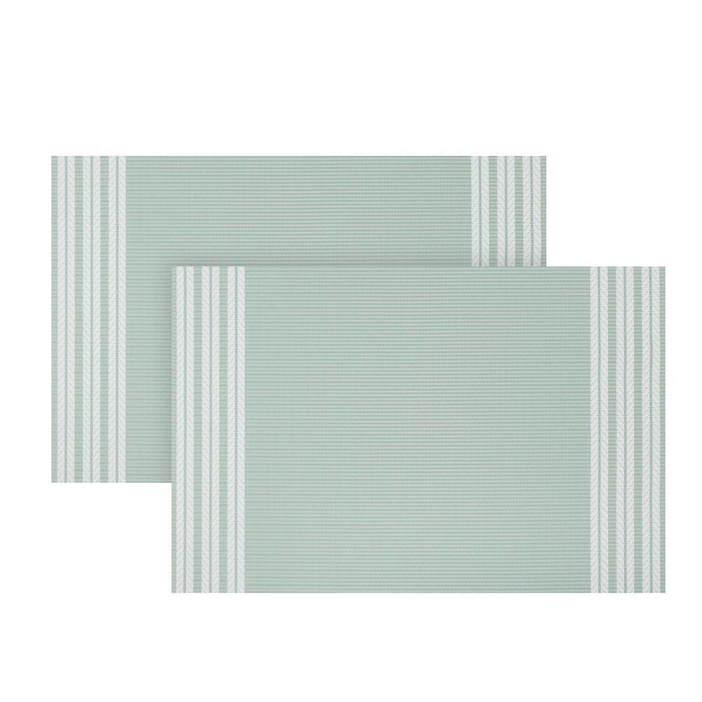 Набор салфеток сервировочных ПВХ, 2шт, 30x45см, "Фоджа", 3 цвета, арт.№ 890-386