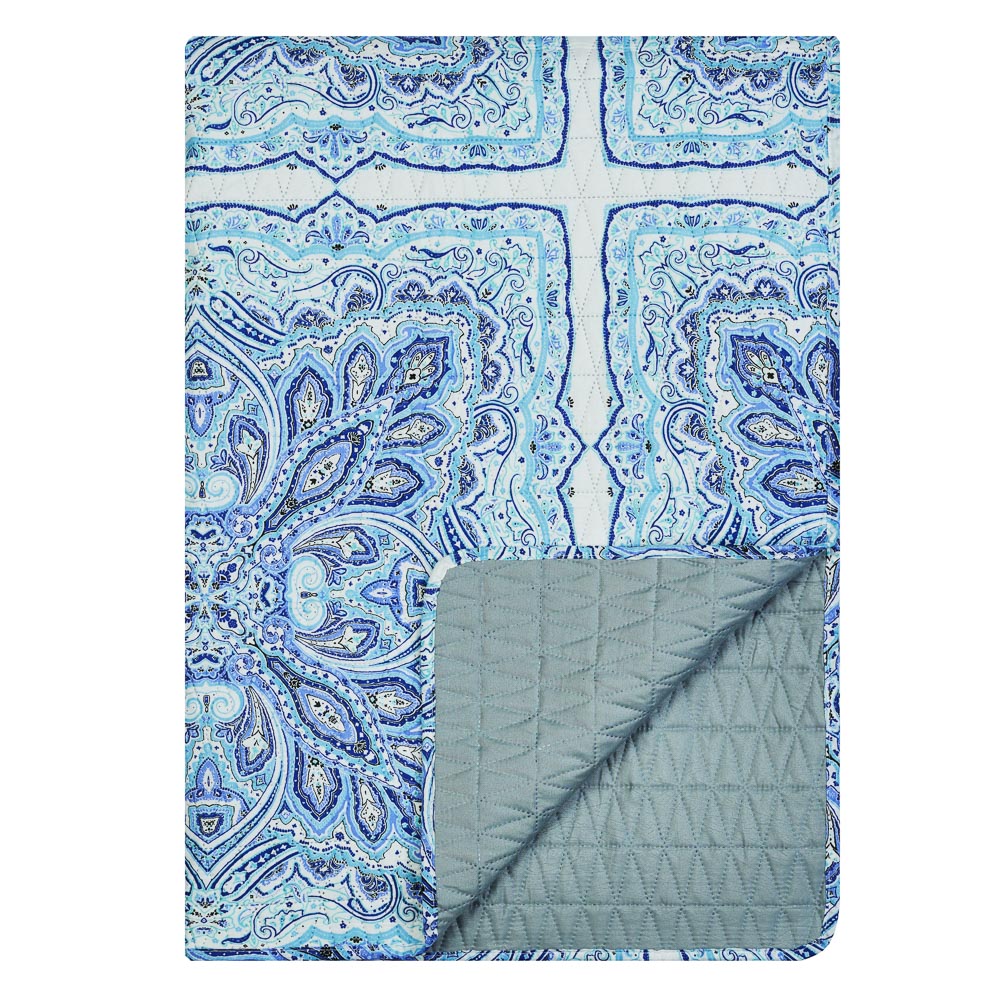 PROVANCE Гортензия Покрывало стеганое 200х220см, 100% полиэстер, арт.№ 488-066