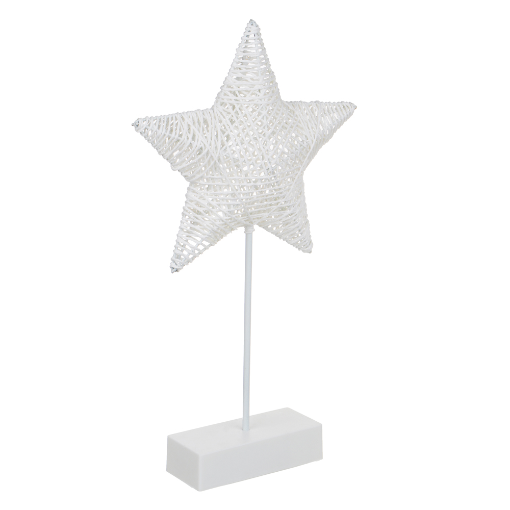 Светильник LED, 10,5х10х16,5 см, цвет белый 3xАА, арт.№ 695-166