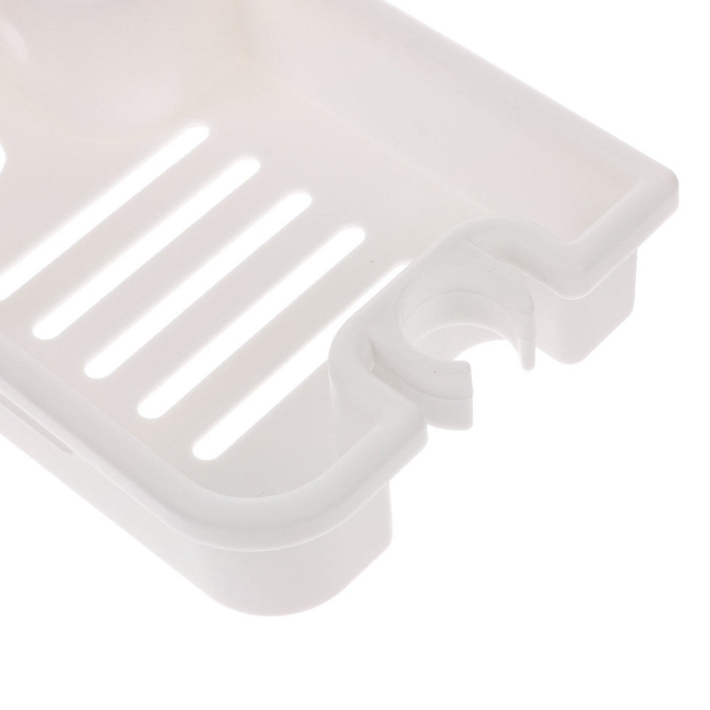 Полочка на душевую штангу, стойку, белый, арт.№ 545-076