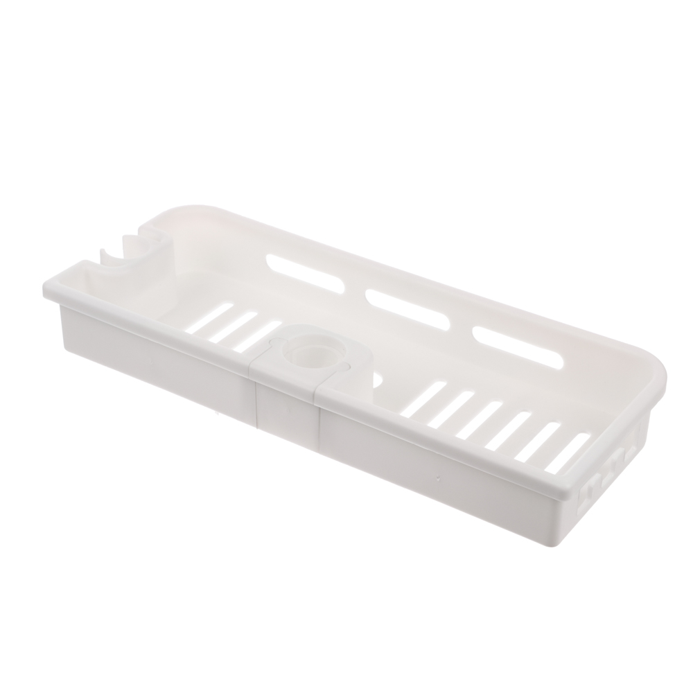 Полочка на душевую штангу, стойку, белый, арт.№ 545-076