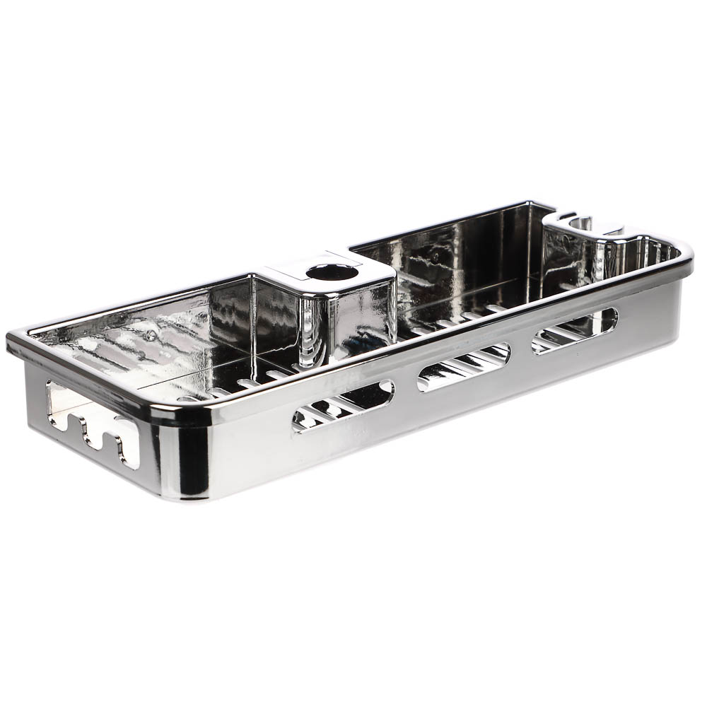 Полочка на душевую штангу, стойку, хром, арт.№ 545-077