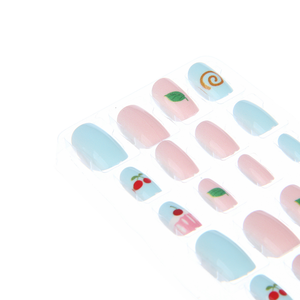 ХОББИХИТ Набор накладных ногтей, ABS, 14х6,4 см, 10 дизайнов, арт.№ 283-134