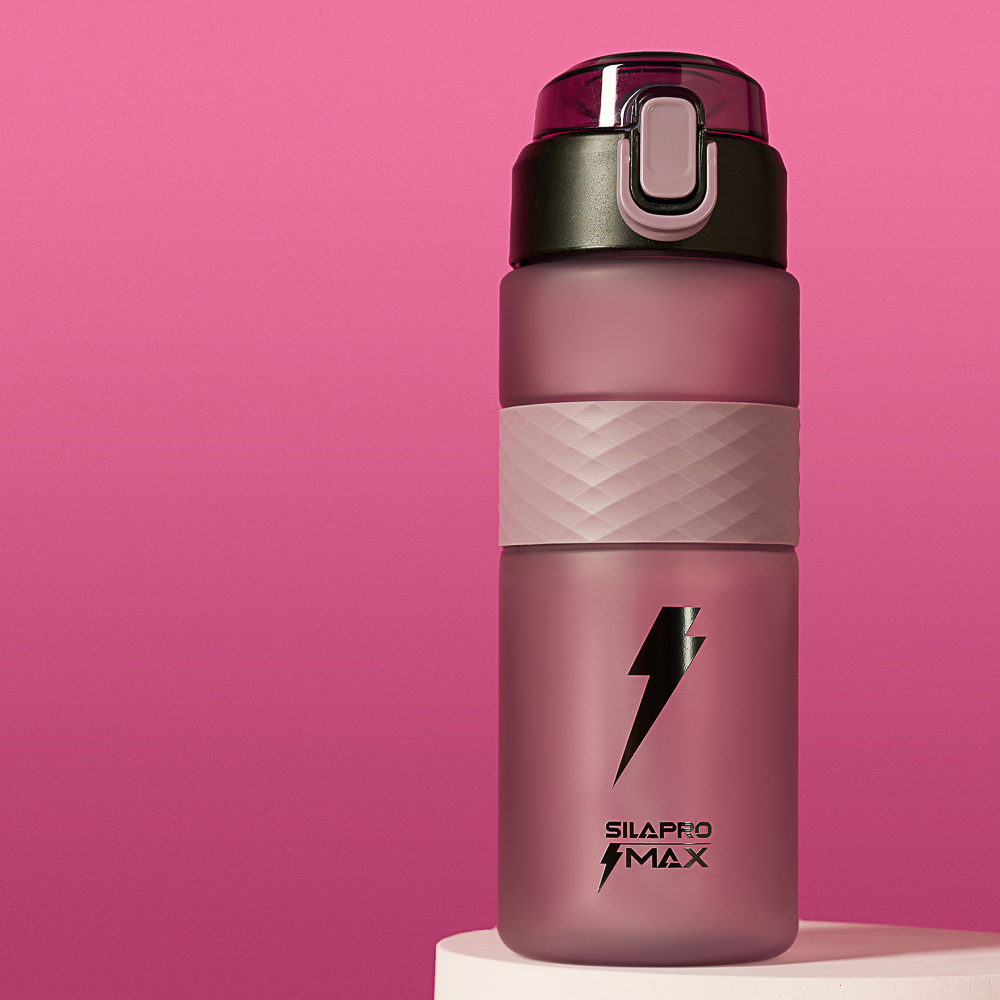 SILAPRO MAX Бутылка спортивная с замком, ELDERBERRY, 700мл, PC, арт.№ 088-032